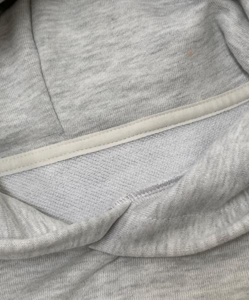 andar（アンダール）andar (アンダール) ロゴ刺繍パーカー グレー サイズ:Mの古着・服飾アイテム