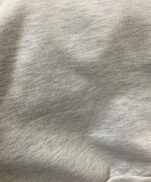 andar（アンダール）andar (アンダール) ロゴ刺繍パーカー グレー サイズ:Mの古着・服飾アイテム