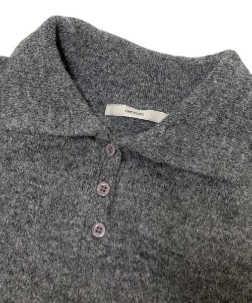 OHOTORO（オオトロ）OHOTORO (オオトロ) seed knit グレー サイズ:下記参照の古着・服飾アイテム