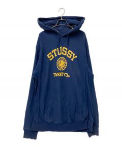 中古・古着通販】stussy (ステューシー) ロゴプルオーバーパーカー