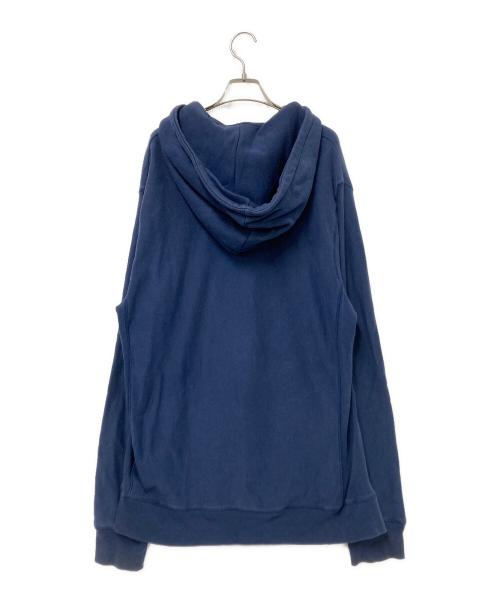 stussy（ステューシー）stussy (ステューシー) カレッジプリントパーカー ネイビー サイズ:Lの古着・服飾アイテム