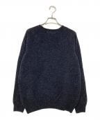 Harley of SCOTLANDハーレーオブスコットランド）の古着「ウールニット」｜ブラック