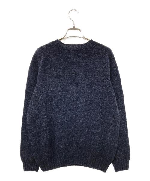 Harley of SCOTLAND（ハーレーオブスコットランド）Harley of SCOTLAND (ハーレーオブスコットランド) ウールニット ブラック サイズ:38の古着・服飾アイテム