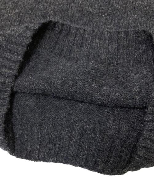 Harley of SCOTLAND（ハーレーオブスコットランド）Harley of SCOTLAND (ハーレーオブスコットランド) ウールニット ブラック サイズ:38の古着・服飾アイテム