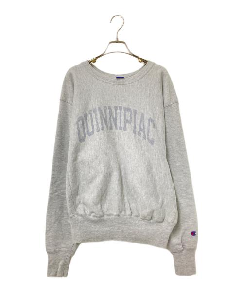 Champion（チャンピオン）Champion (チャンピオン) アーチロゴクルーネックスウェット グレー サイズ:Mの古着・服飾アイテム