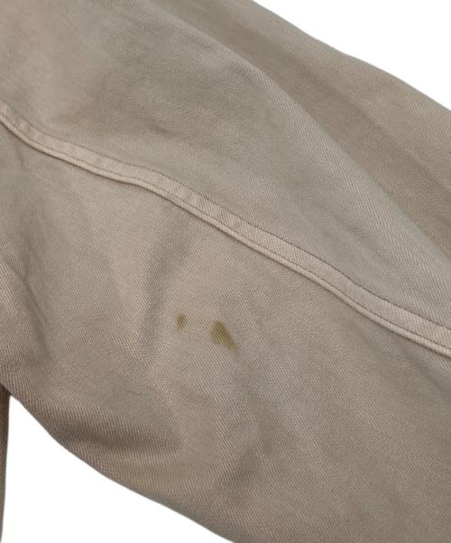 YANUK（ヤヌーク）YANUK (ヤヌーク) デニムジャケット ピンクベージュ サイズ:FREEの古着・服飾アイテム