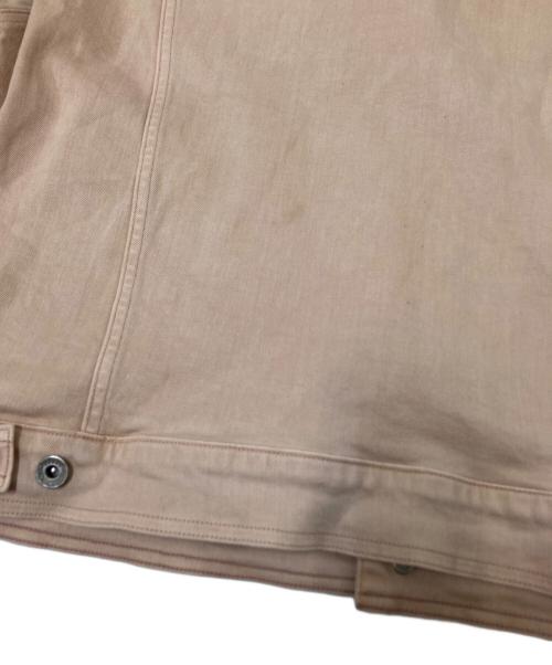 YANUK（ヤヌーク）YANUK (ヤヌーク) デニムジャケット ピンクベージュ サイズ:FREEの古着・服飾アイテム