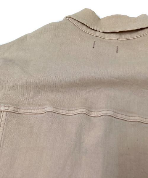 YANUK（ヤヌーク）YANUK (ヤヌーク) デニムジャケット ピンクベージュ サイズ:FREEの古着・服飾アイテム