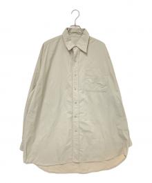 BURLAP OUTFITTER（バーラップアウトフィッター）の古着「L/S B.B. SHIRT」｜ベージュ