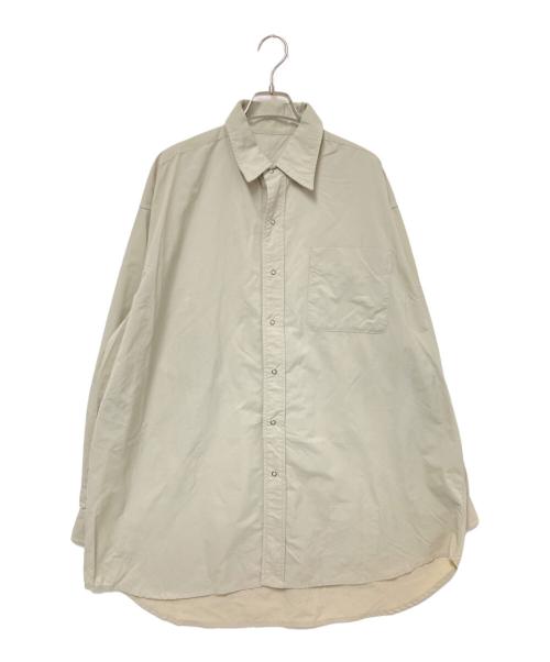 BURLAP OUTFITTER（バーラップアウトフィッター）BURLAP OUTFITTER (バーラップアウトフィッター) L/S B.B. SHIRT ベージュ サイズ:Mの古着・服飾アイテム