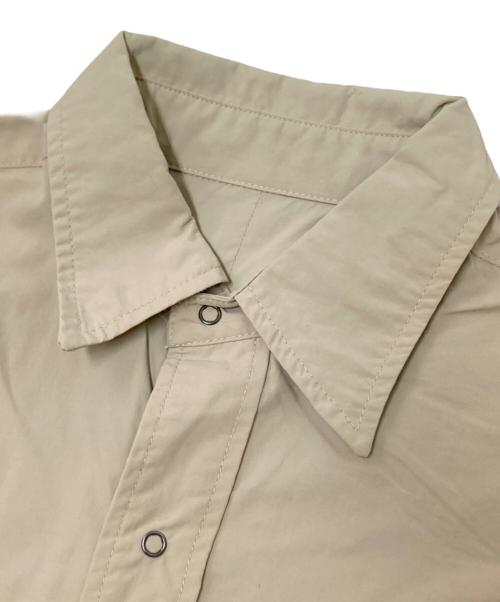 BURLAP OUTFITTER（バーラップアウトフィッター）BURLAP OUTFITTER (バーラップアウトフィッター) L/S B.B. SHIRT ベージュ サイズ:Mの古着・服飾アイテム