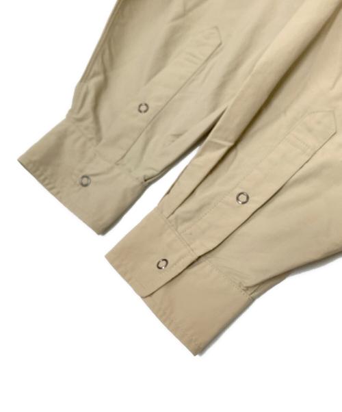BURLAP OUTFITTER（バーラップアウトフィッター）BURLAP OUTFITTER (バーラップアウトフィッター) L/S B.B. SHIRT ベージュ サイズ:Mの古着・服飾アイテム