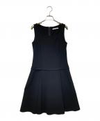 FOXEY NEWYORKフォクシーニューヨーク）の古着「ノースリーブワンピース」｜ブラック