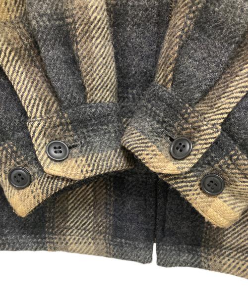 CHAPS（チャップス）CHAPS (チャップス) オンブレチェックジャケット ベージュ サイズ: Lの古着・服飾アイテム