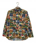 BEAMS PLUSビームスプラス）の古着「パッチワークシャツ」｜マルチカラー