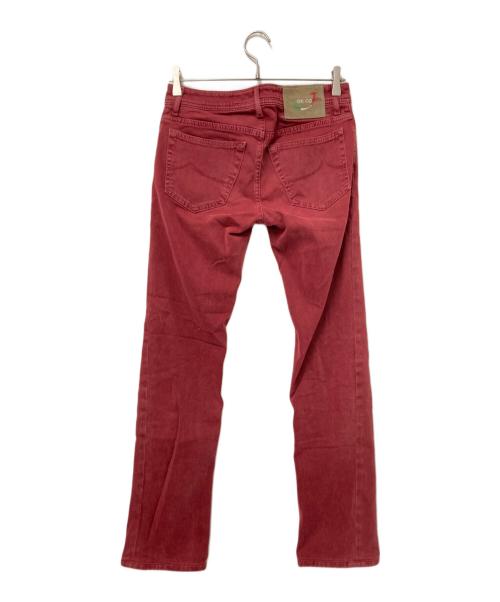 JACOB COHEN（ヤコブコーエン）JACOB COHEN (ヤコブコーエン) デニムパンツ レッド サイズ:29の古着・服飾アイテム