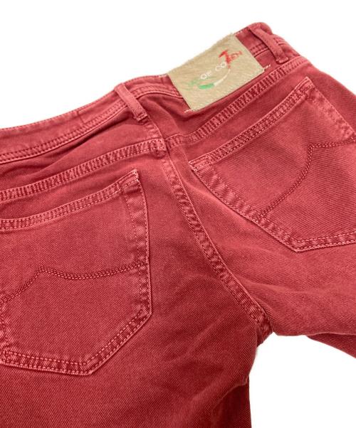 JACOB COHEN（ヤコブコーエン）JACOB COHEN (ヤコブコーエン) デニムパンツ レッド サイズ:29の古着・服飾アイテム