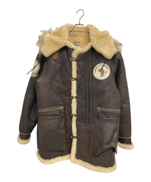 TED COMPANY（テッドカンパニー）TED COMPANY (テッドカンパニー) B-7ムートンコート　 30着限定品 ブラウン サイズ:記載なしの古着・服飾アイテム