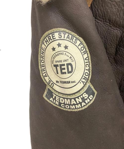 TED COMPANY（テッドカンパニー）TED COMPANY (テッドカンパニー) B-7ムートンコート　 30着限定品 ブラウン サイズ:記載なしの古着・服飾アイテム