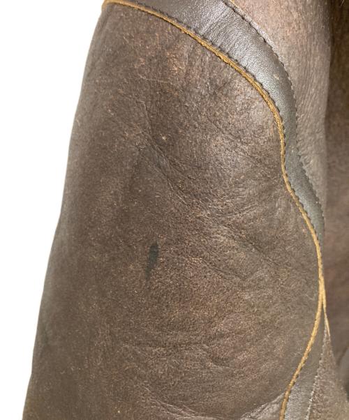 TED COMPANY（テッドカンパニー）TED COMPANY (テッドカンパニー) B-7ムートンコート　 30着限定品 ブラウン サイズ:記載なしの古着・服飾アイテム