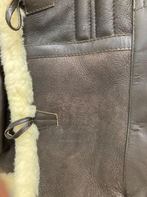 TED COMPANY（テッドカンパニー）TED COMPANY (テッドカンパニー) B-7ムートンコート　 30着限定品 ブラウン サイズ:記載なしの古着・服飾アイテム
