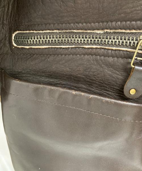 TED COMPANY（テッドカンパニー）TED COMPANY (テッドカンパニー) B-7ムートンコート　 30着限定品 ブラウン サイズ:記載なしの古着・服飾アイテム