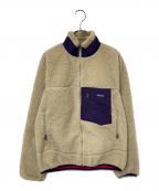 Patagoniaパタゴニア）の古着「クラシックレトロXジャケット」｜ベージュ×パープル