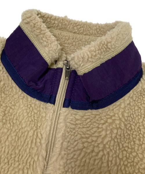 Patagonia（パタゴニア）Patagonia (パタゴニア) クラシックレトロXジャケット ベージュ×パープル サイズ:Sの古着・服飾アイテム
