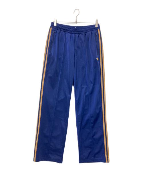 adidas（アディダス）adidas (アディダス) トラックパンツ ネイビー×イエロー サイズ:Lの古着・服飾アイテム