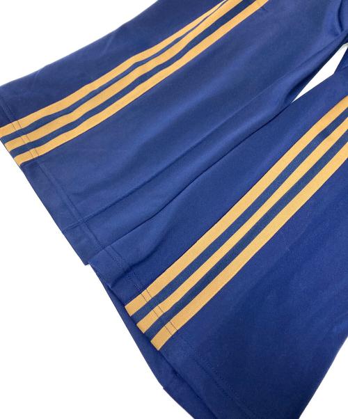adidas（アディダス）adidas (アディダス) トラックパンツ ネイビー×イエロー サイズ:Lの古着・服飾アイテム