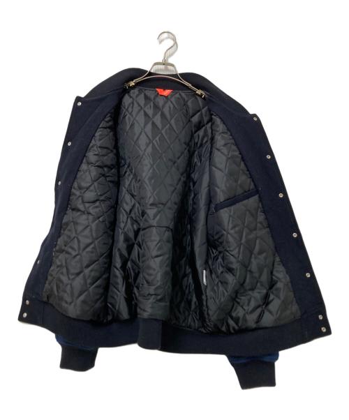 FLATLUX（フラットラックス）FLATLUX (フラットラックス) スタジャン ネイビー サイズ:XLの古着・服飾アイテム