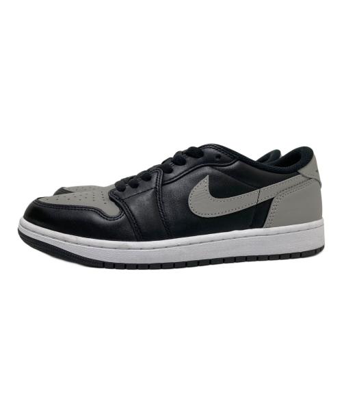 NIKE（ナイキ）NIKE (ナイキ) Air Jordan 1 Low グレー×ブラック サイズ:27.0cmの古着・服飾アイテム