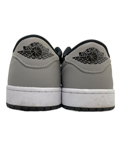 NIKE（ナイキ）NIKE (ナイキ) Air Jordan 1 Low グレー×ブラック サイズ:27.0cmの古着・服飾アイテム
