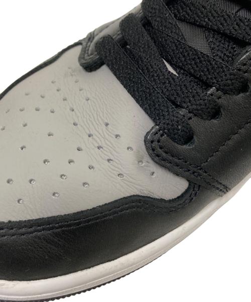 NIKE（ナイキ）NIKE (ナイキ) Air Jordan 1 Low グレー×ブラック サイズ:27.0cmの古着・服飾アイテム