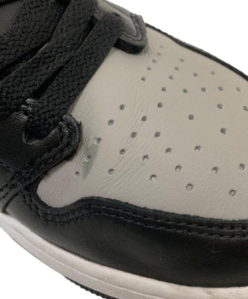 NIKE（ナイキ）NIKE (ナイキ) Air Jordan 1 Low グレー×ブラック サイズ:27.0cmの古着・服飾アイテム