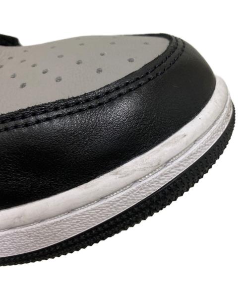 NIKE（ナイキ）NIKE (ナイキ) Air Jordan 1 Low グレー×ブラック サイズ:27.0cmの古着・服飾アイテム