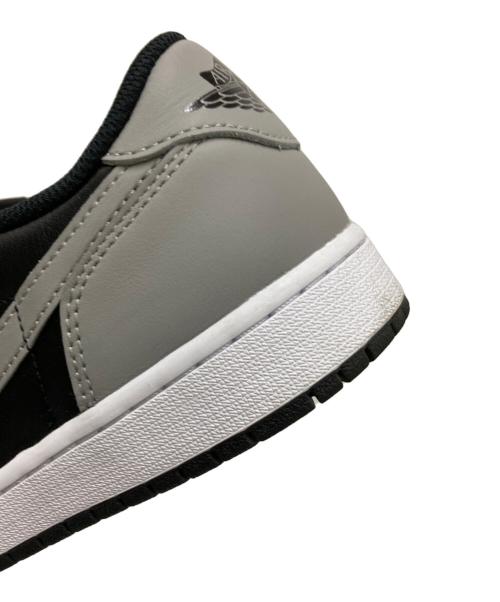 NIKE（ナイキ）NIKE (ナイキ) Air Jordan 1 Low グレー×ブラック サイズ:27.0cmの古着・服飾アイテム
