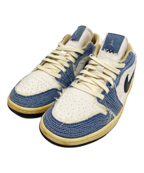 NIKE（ナイキ）NIKE (ナイキ) AIR JORDAN 1 LOW SE ホワイト×ブルー サイズ:27.0cmの古着・服飾アイテム