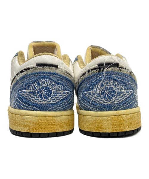 NIKE（ナイキ）NIKE (ナイキ) AIR JORDAN 1 LOW SE ホワイト×ブルー サイズ:27.0cmの古着・服飾アイテム