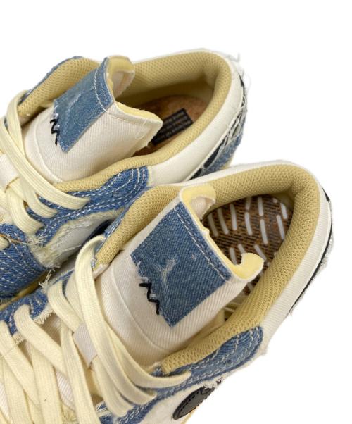 NIKE（ナイキ）NIKE (ナイキ) AIR JORDAN 1 LOW SE ホワイト×ブルー サイズ:27.0cmの古着・服飾アイテム