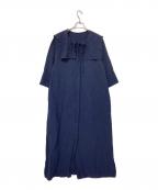SLOBE IENAスローブ イエナ）の古着「リネン混セーラーワンピース」｜ネイビー