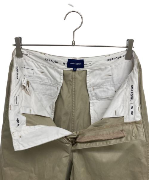 DESCENDANT（ディセンダント）DESCENDANT (ディセンダント) チノパン ベージュ サイズ:2の古着・服飾アイテム