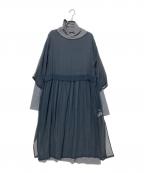 As know as de baseアズノゥアズ ドゥ バズ）の古着「セットワンピース」｜グレー