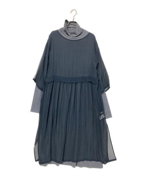 As know as de base（アズノゥアズ ドゥ バズ）As know as de base (アズノゥアズ ドゥ バズ) セットワンピース グレー サイズ:下記参照の古着・服飾アイテム