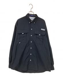 Columbia（コロンビア）の古着「フィッシングシャツ」｜ブラック