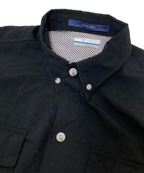 Columbia（コロンビア）Columbia (コロンビア) フィッシングシャツ ブラック サイズ:Mの古着・服飾アイテム