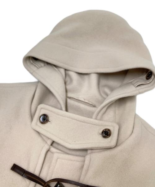 MONTGOMERY（モンゴメリー）MONTGOMERY (モンゴメリー) スーパー140's ウールパイルメルトン ダッフルコート ベージュ サイズ:2の古着・服飾アイテム