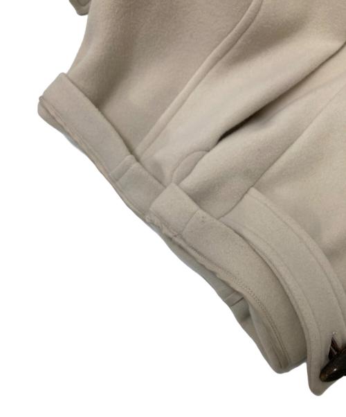 MONTGOMERY（モンゴメリー）MONTGOMERY (モンゴメリー) スーパー140's ウールパイルメルトン ダッフルコート ベージュ サイズ:2の古着・服飾アイテム