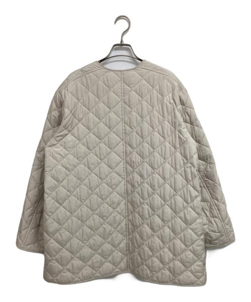 IENA（イエナ）IENA (イエナ) ノーカラーキルティングコート ホワイト サイズ:38の古着・服飾アイテム