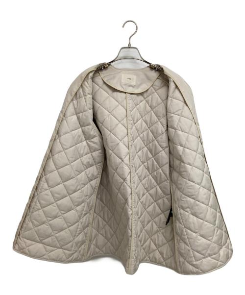 IENA（イエナ）IENA (イエナ) ノーカラーキルティングコート ホワイト サイズ:38の古着・服飾アイテム